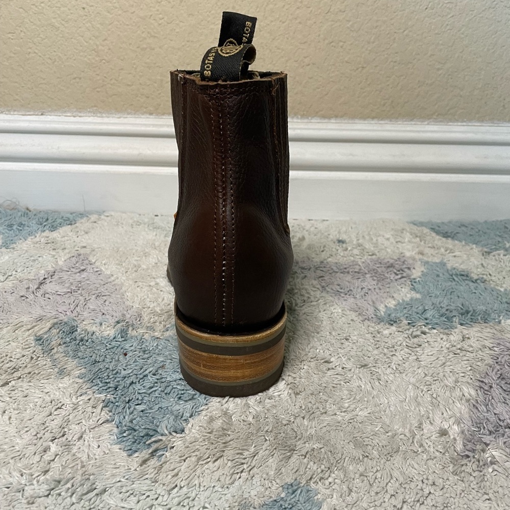 Western Men rodeó boot square toe - Picture 4 of 5